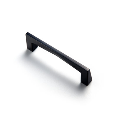 3 3/4''Center To Center Geometric Section Matte Black Bar Pull（Set Of 6）