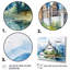 «Magical Castle By The Lake - Castles», art mural-459340740-459340741