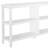 30" White Wood Two Shelf Bookcase-1556346832