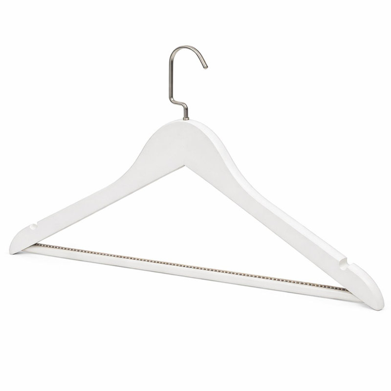 Wood Standard Hanger, White