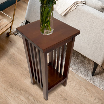 Folcroft Solid Wood Birch Plant Stand 2 Tier