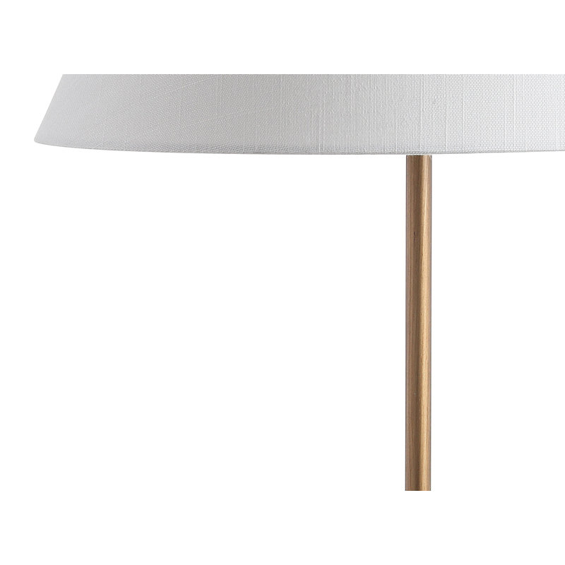 Cranon Table Lamp, Gold/White