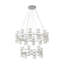 Lustre en cristal 30 lumières 2 anneaux-114394934