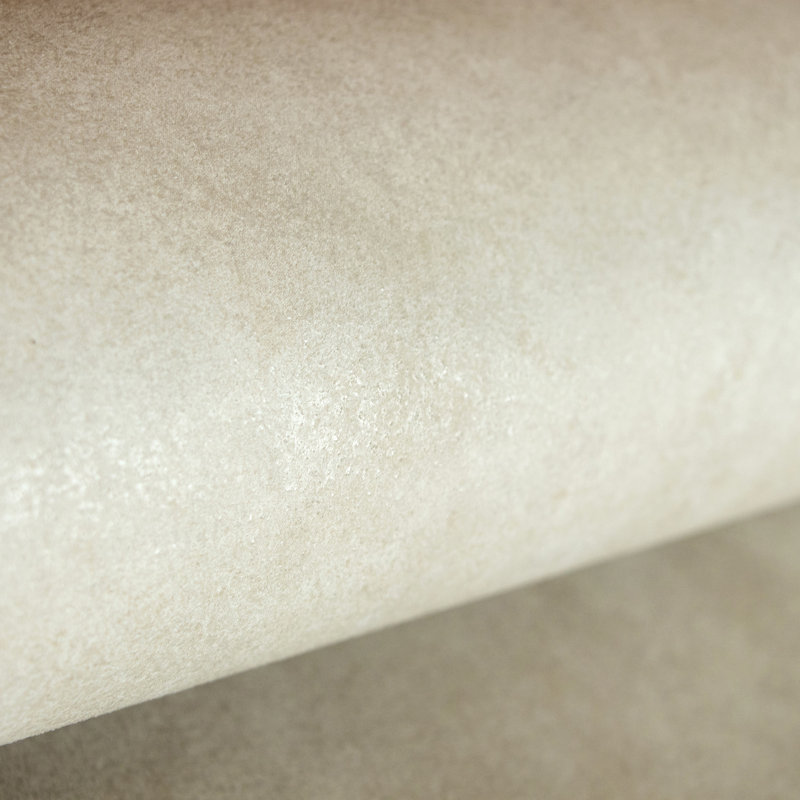 Portobello Abstract Texture Metallic Shimmer 10.05 m x 53 cm Wallpaper Roll, Cream Gold