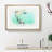 The Needles Isle of Wight in Abstract - Picture Frame Graphic Art Print-55763527-55763526