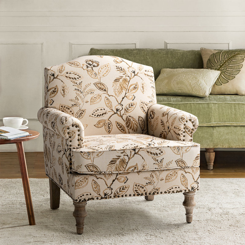 Fauteuil rembourré 30 po Mooresville, Mélange de polyester Gingen