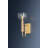Narrowsburg Wall Sconce in Aged Brass