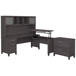Magomed Piece Standing Desk Office Set
