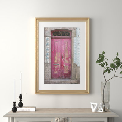 Porte portugaise par Danita Delimont - reproduction d'art sur papier