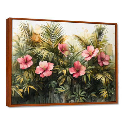 Colaizzo Tropical Hibisuc In A Spring Symphony I - Hibiscus, art mural