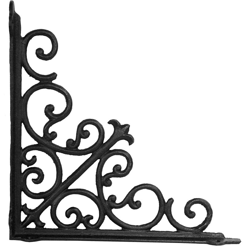 Hoboken Shelf Bracket, Black