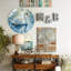 Magnifique horloge murale Swan