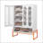 Modern Double Door Shoe Cabinet with Adjustable Mesh and Hollow Storage, Perfect for Organized and Stylish Entryways-1223103075
