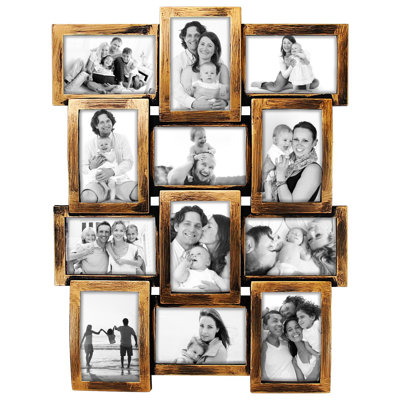 Douthitt Gallery Style Wall Hanging 12 Opening Picture Frame