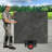 Adjustable Panel Dolly With 8" Pneumatic Wheels