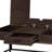 Compact Writing Table With And Hidden Storage In Oak Work Handy Drawer