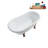 57.5'' x 29.5'' Soaking Acrylic Bathtub-83636145-83636131