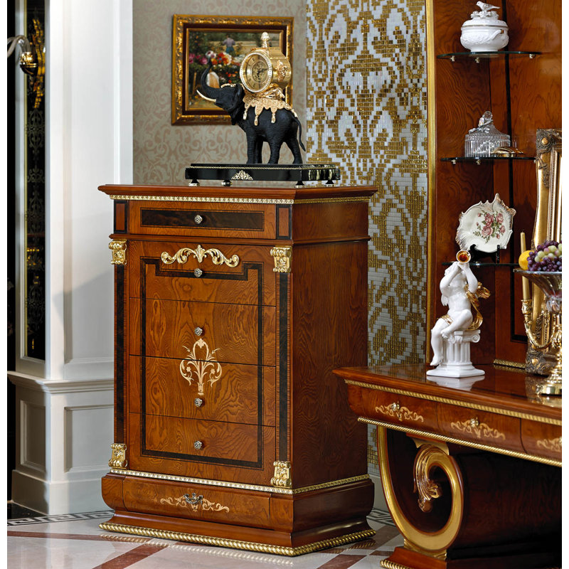 Giorno Solid Wood Accent Chest