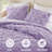 Cozy King Bedding Sets, Microfiber Floral Shabby Chic For Home