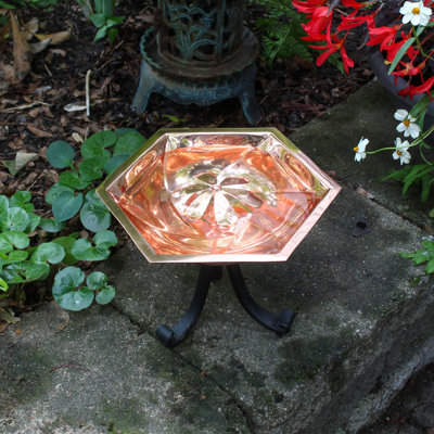 Bee Fountain and Birdbath with Tripod Stand