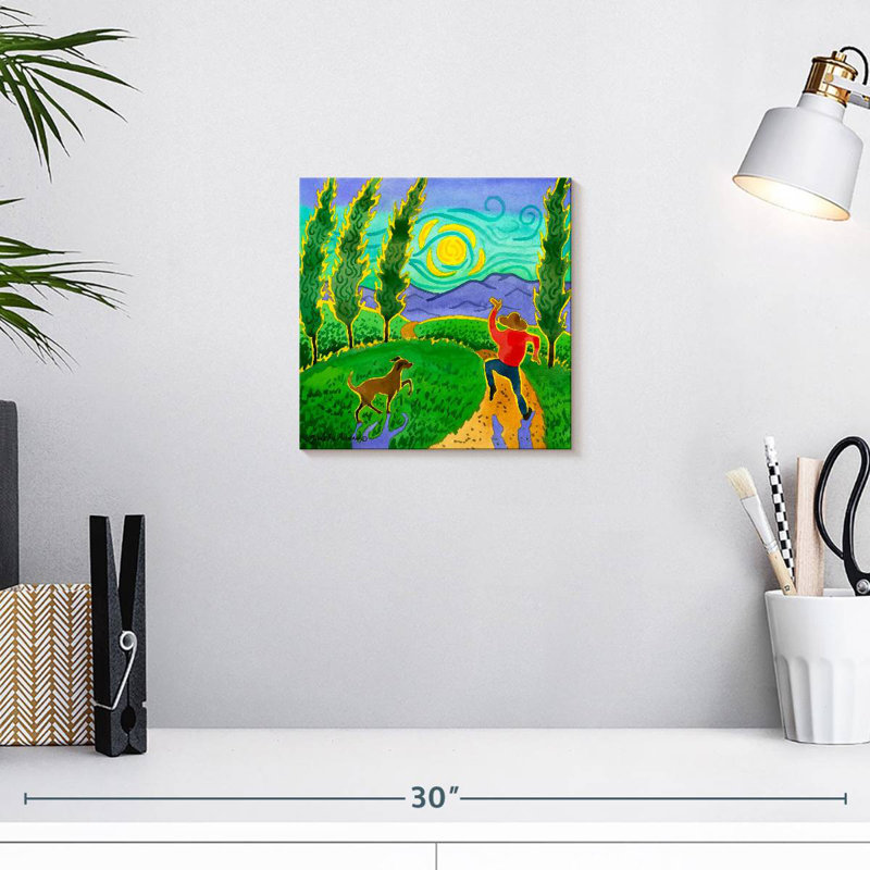 Leisha Oh Happy Day, 10" H x 10" W
