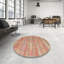Tapis brun/orange contemporaine-74810173