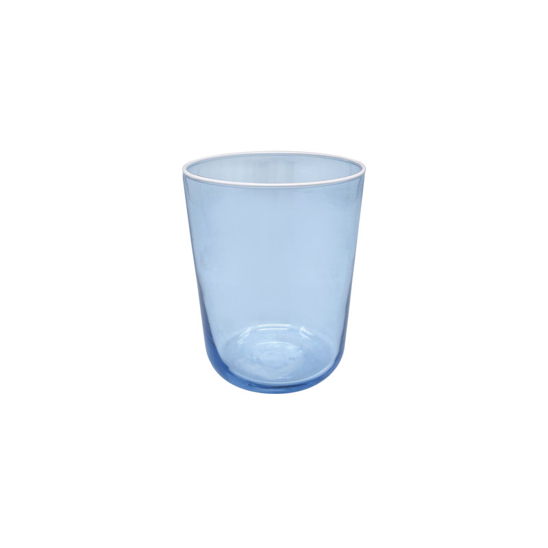 Verre fin, Bleu