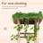 Garden Arch Trellis, Built-in Planter Boxes For Climbing Plants Vines, Romantic Ornamental Arch For Outdoor Wedding Events Patio Yard Landscape Decoration-127388166