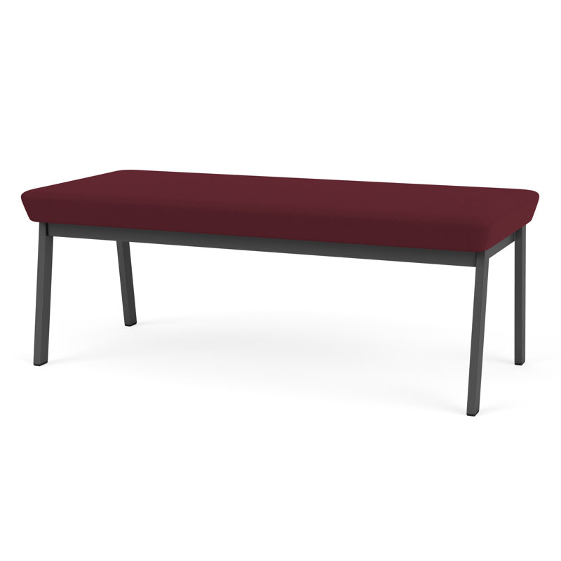 Banc en métal Newport, Gris anthracite, Vin portes ouvertes