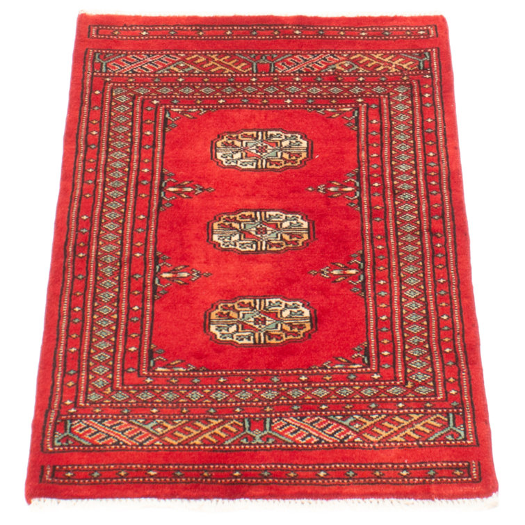 Bungalow Rose Peshawar Bokhara Red Rug 2'0