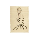 Study - Stripes In Repose Print by Sarah Atkinson