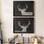 Brow Tine Deer I - ensemble de 2 peintures encadrées-1661126946-1661126959