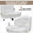 Modern Criss Cross Home Office Chair With Adjustable Armrests and Lumbar Support-1734460788