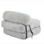 Fauteuil à billes pliable Latina, gris clair
