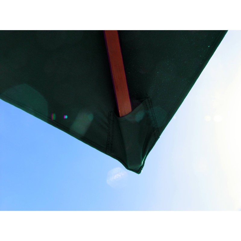 Fontenot 300cm Market Parasol, Green