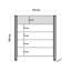 Armoire de rangement pour chaussures 16 paires
