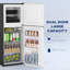 Mini Fridge with Freezer 4.6 Cu.Ft 2 Door Small Refrigerator-111946524