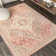 Virgil Modern Ornate Medallion Brown/Pink Rug