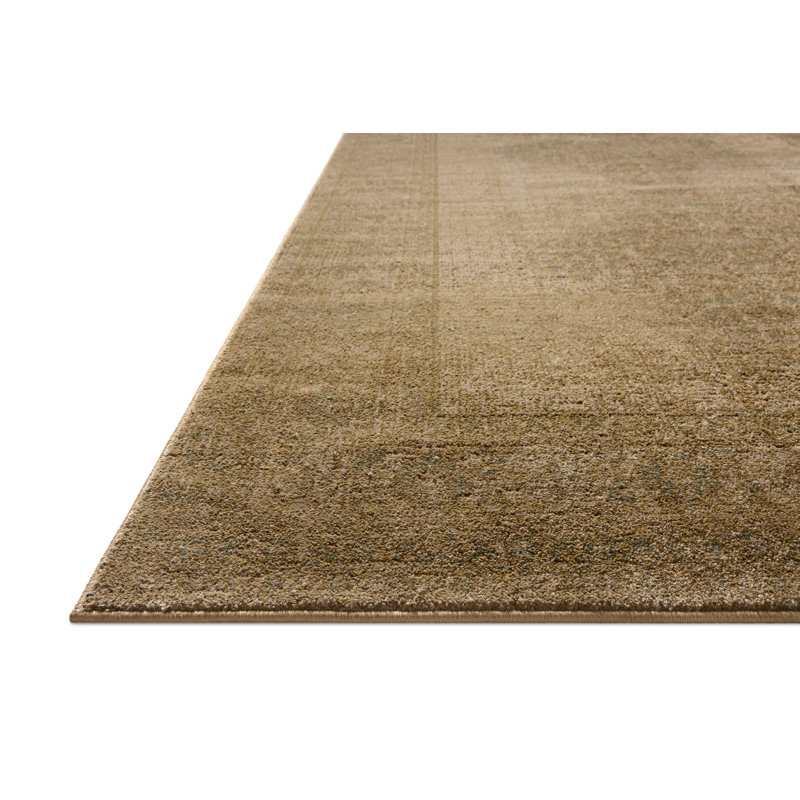 Mona Antique Spa 5' x 8' Wool Cotton Area Rug
