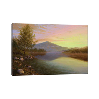 Sunrise Over Lake Placid by Ken Salaz - Wrapped Canvas Painting