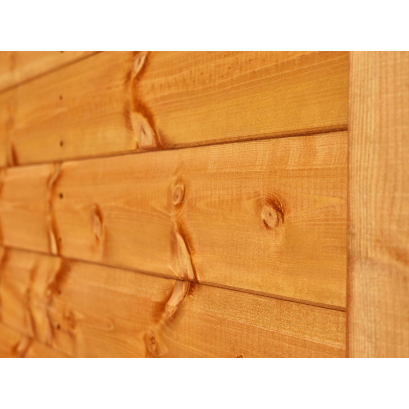 Powersheds Timber Tongue & Groove Pent Garden Shed