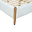 Lit tapissier Camille, sable, grand-656264435