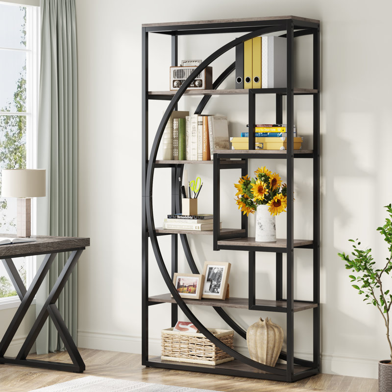 Bibliothèque Pharr H 70,5 "x l 31,5", Gris