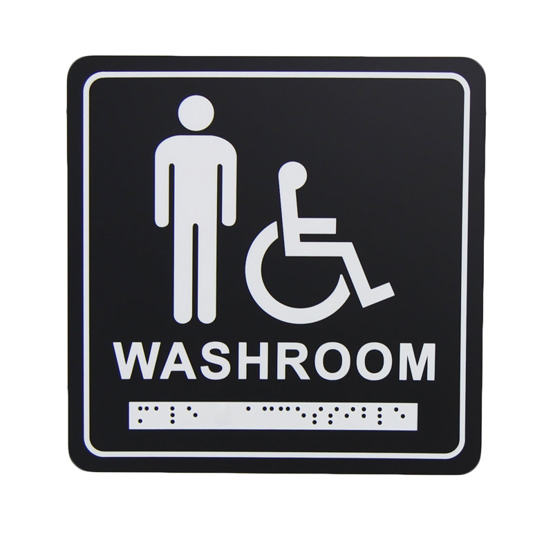 Signalisation pour hommes / personnes handicapées