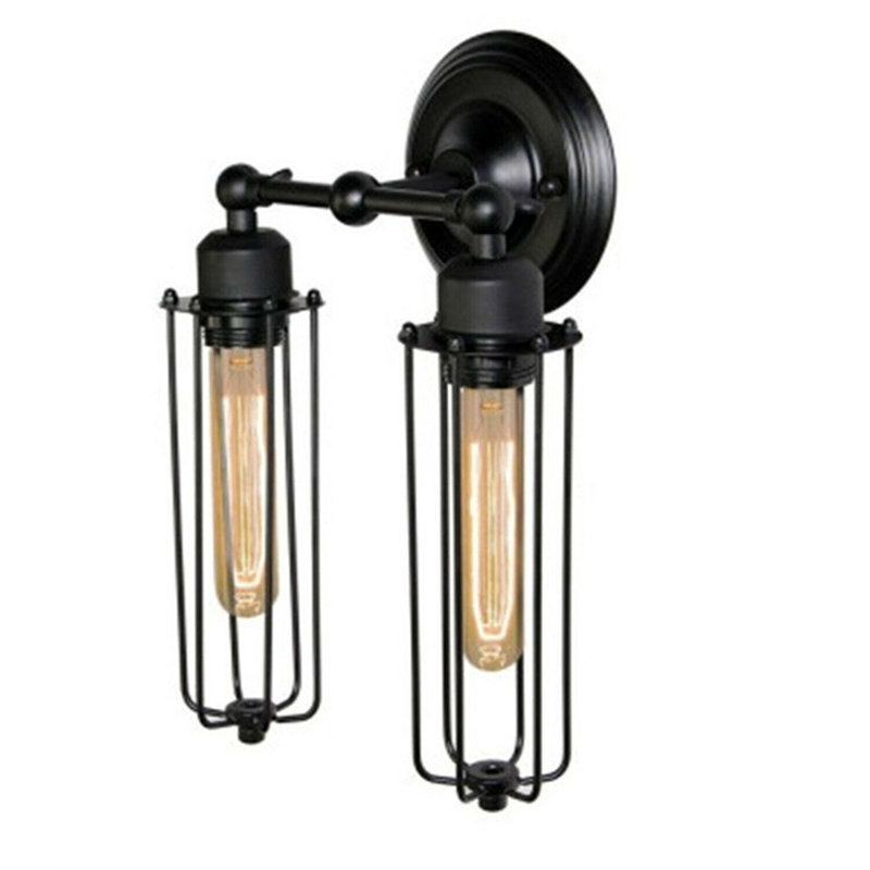 Oquawka Armed Sconce, Black