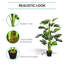 100cm Faux Foliage Plant in Pot