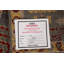 Tapis de couloir indien gris en laine 3x8