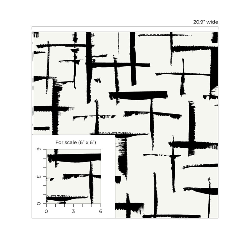 Rouleau de papier peint adhésif L 18 pi x l 20,9 po Kameriah