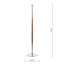 Charmaigne 122cm Traditional Floor Lamp