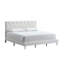 Lit Sinclair G001608-QB-UP BLÉ (matelas non inclus)-121061068